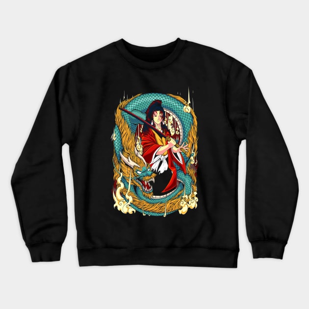 yoriichi Crewneck Sweatshirt by Naturestory